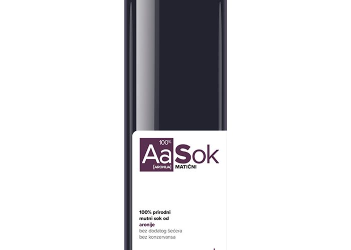 Matični sok aronija hladno ceđeni - Aronia Pure Juice (Chokeberries) Cold Pressed - HOFF DOO